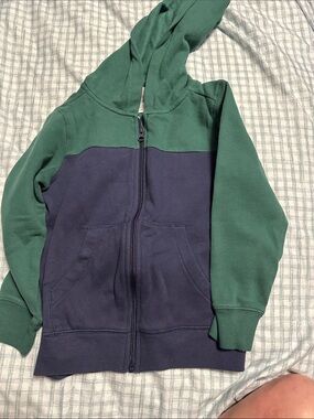 Carters zip up hoodie size 7